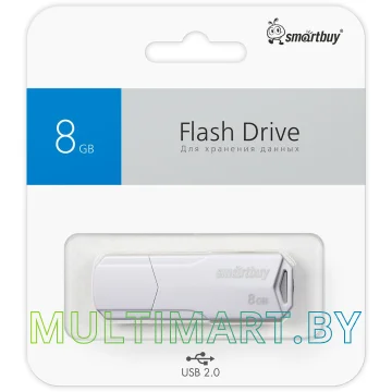 USB Flash SmartBuy Clue 8GB (белый)